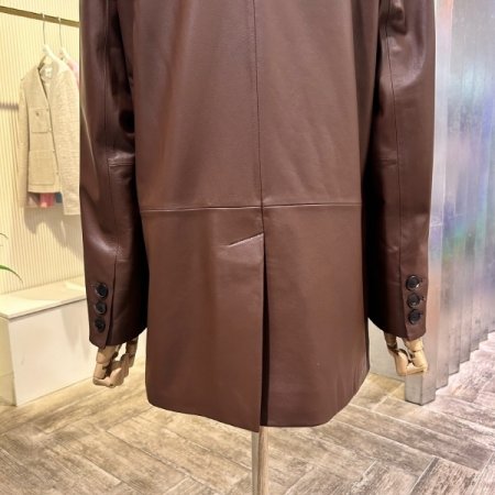 리얼 양가죽 싱글 재킷