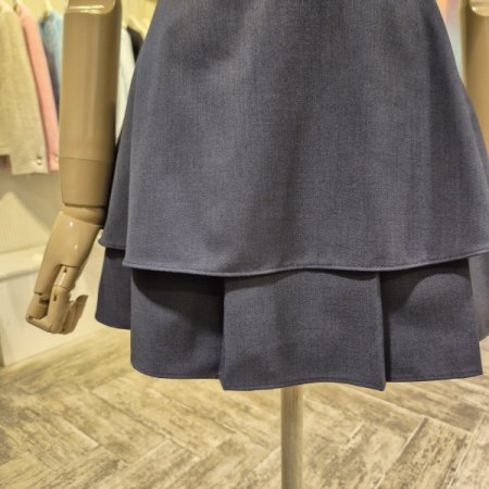 백 밴딩 캉캉 치마 반바지