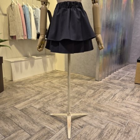 백 밴딩 캉캉 치마 반바지