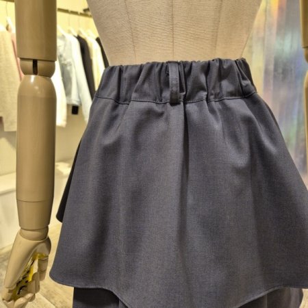 백 밴딩 캉캉 치마 반바지