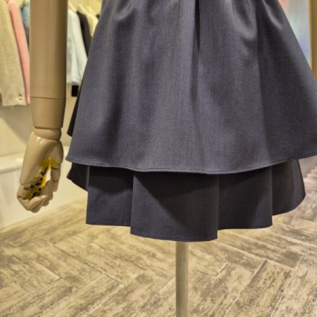 백 밴딩 캉캉 치마 반바지