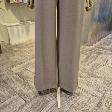 포켓 와이드 정장 팬츠