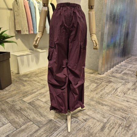 밴딩 카고 스트링 팬츠