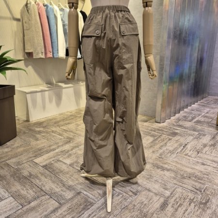 밴딩 카고 스트링 팬츠