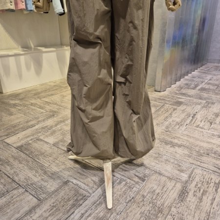 밴딩 카고 스트링 팬츠