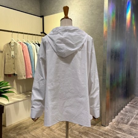 나그랑 트임 후드 셔츠