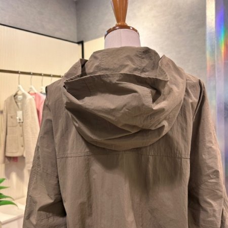 크롭 나그랑 후드 점퍼