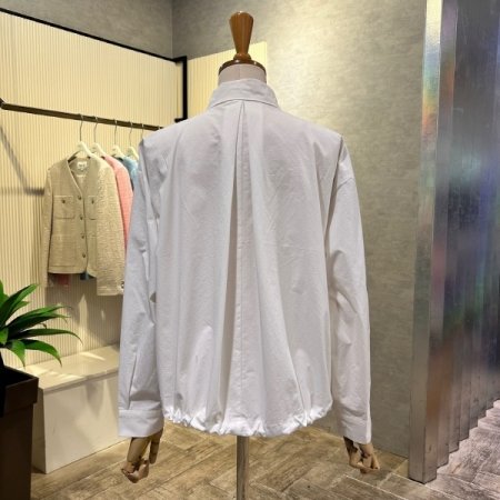 백 스트링 언발 포켓 점퍼