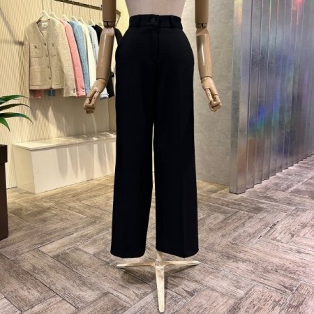 속밴딩 베이직 정장 일자 팬츠