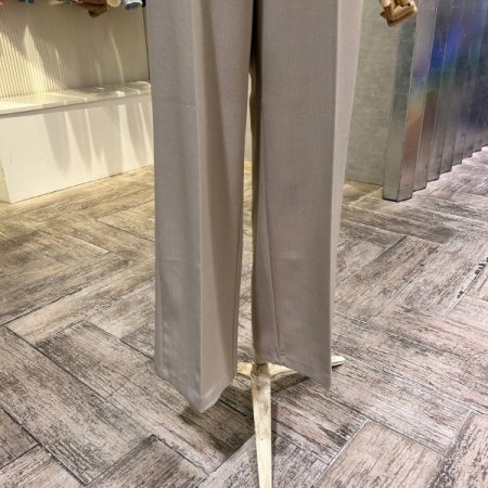 속밴딩 베이직 정장 일자 팬츠