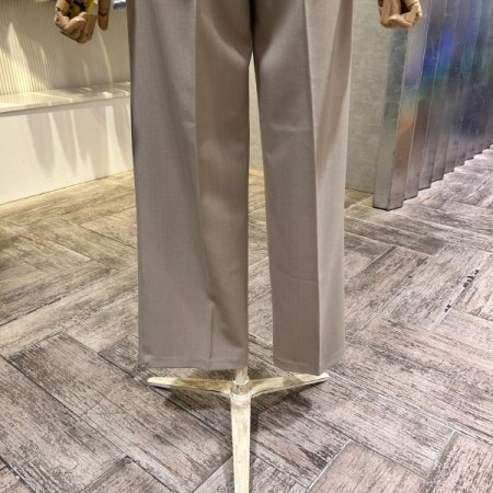 속밴딩 베이직 정장 일자 팬츠