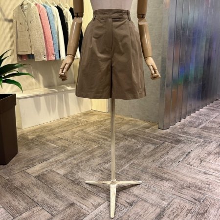 백 밴딩 투턱 반바지