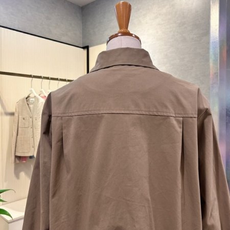 자수 레터링 지퍼 점퍼