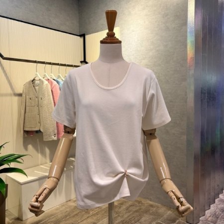 베이직 브이넥 티셔츠