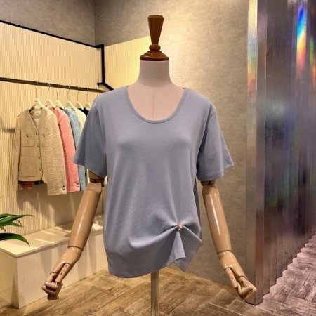 베이직 브이넥 티셔츠