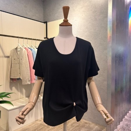 베이직 브이넥 티셔츠