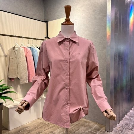 베이직 카라 단추 셔츠