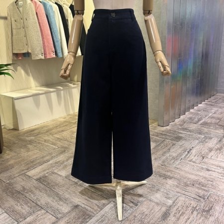 와이드 면 팬츠