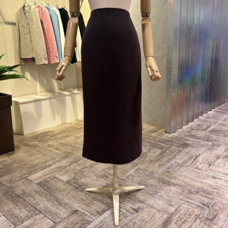 H라인 밴딩 다트 롱 스커트