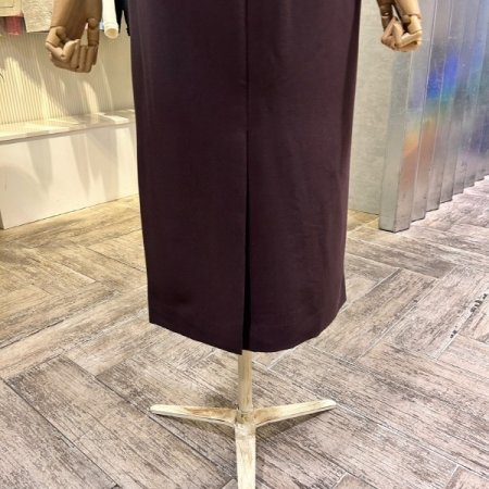 H라인 밴딩 다트 롱 스커트