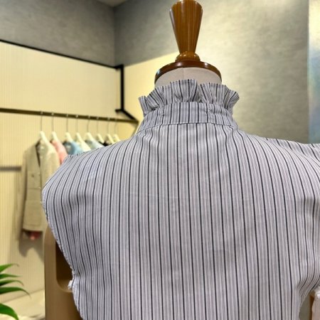 프릴 넥 케이프