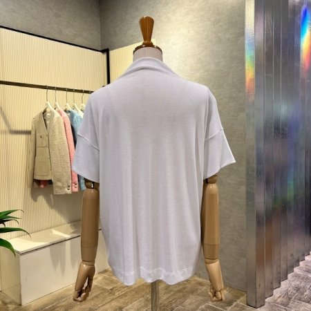 반폴라 반팔 티셔츠