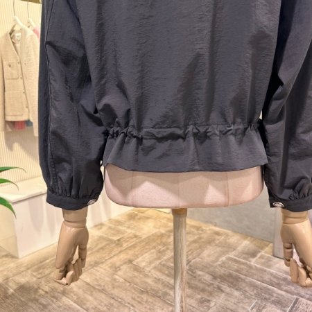 스트링 카라 단추 셋업 자켓