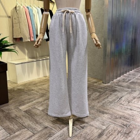 밴딩 스트랩 셋업 와이드 팬츠