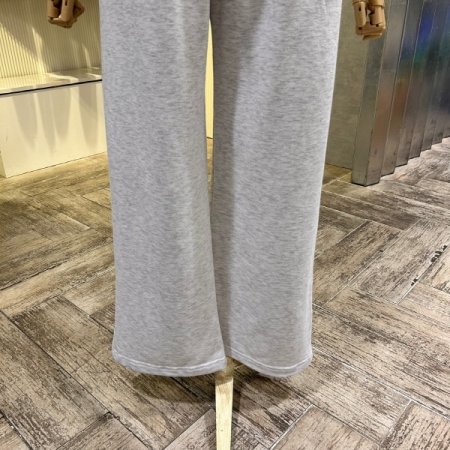 밴딩 스트랩 셋업 와이드 팬츠