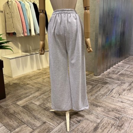 밴딩 스트랩 셋업 와이드 팬츠