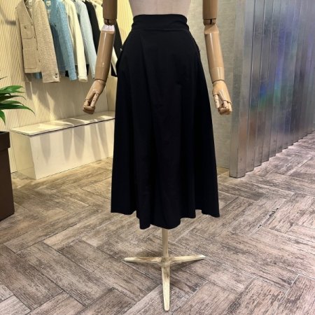 백 밴딩 셋업 포켓 치마 바지