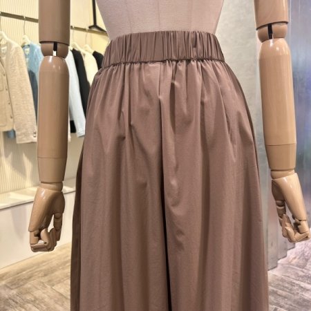 백 밴딩 셋업 포켓 치마 바지