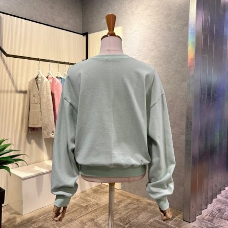 자수 레터링 크롭 티셔츠