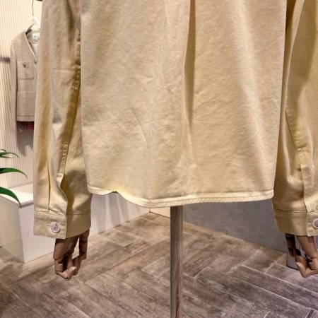 크롭 레터링 파스텔 자켓