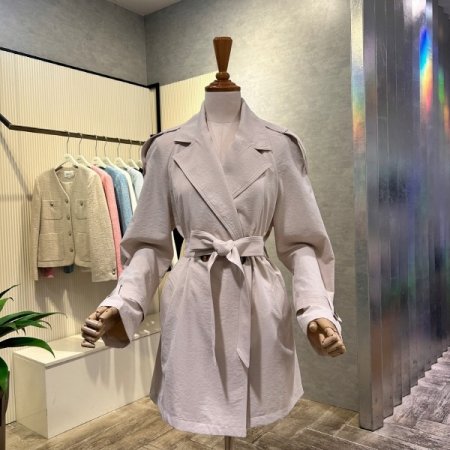 베이직 더블 트렌치 코트