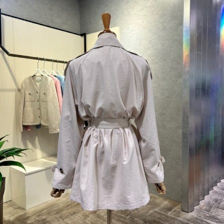 베이직 더블 트렌치 코트