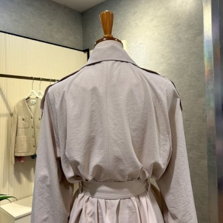 베이직 더블 트렌치 코트