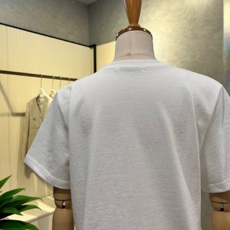 베이직 자수 마크 티셔츠