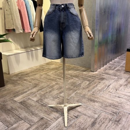 포켓 데님 반바지