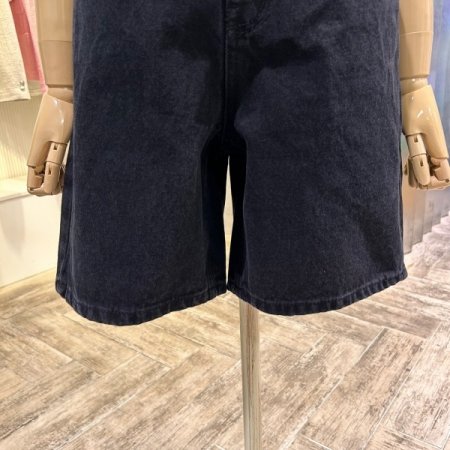 포켓 데님 반바지