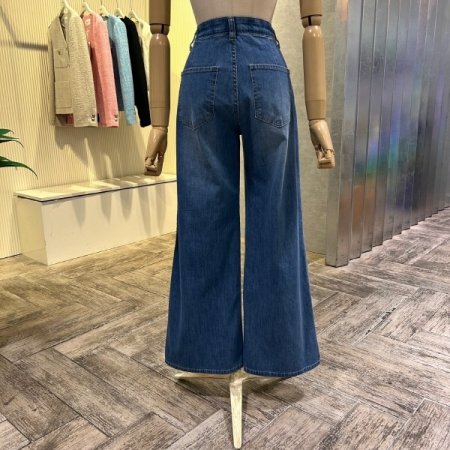 속밴딩 포켓 데님 팬츠