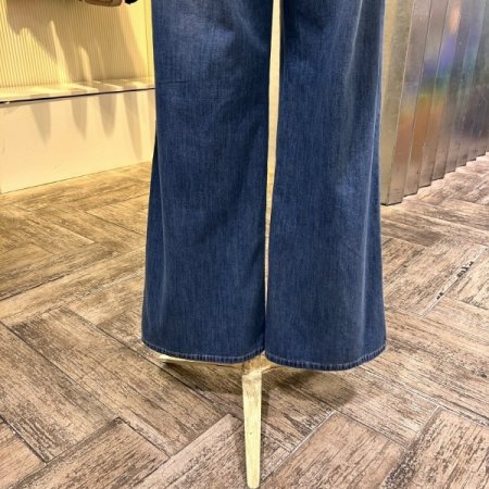 속밴딩 포켓 데님 팬츠