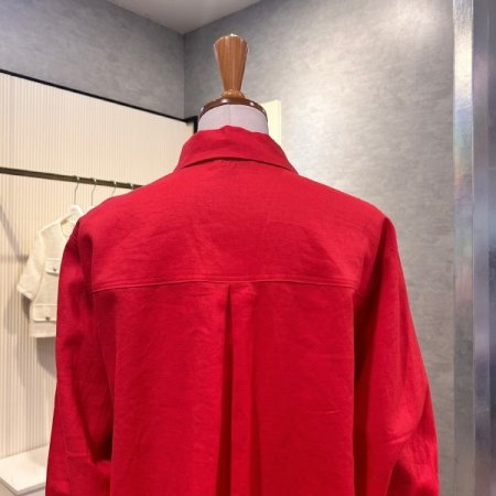 카라 포켓 마 혼방 셔츠