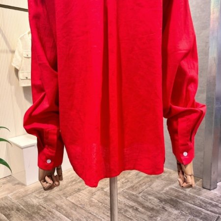 카라 포켓 마 혼방 셔츠