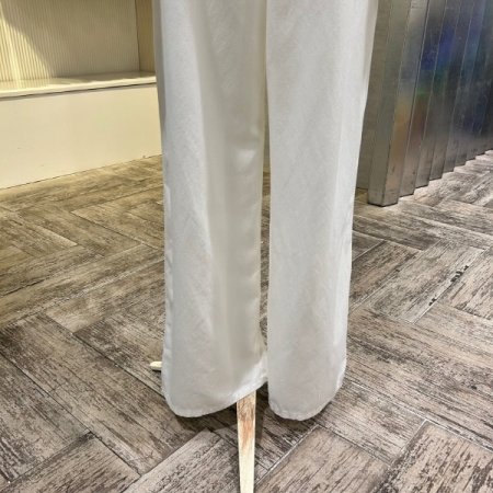 베이직 와이드 면 팬츠