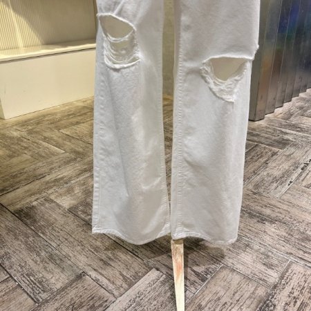 디스트로이드 일자 팬츠