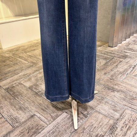 속밴딩 워싱 부츠컷 데님 팬츠