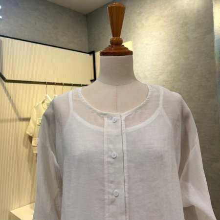 나그랑 언발 민소매 셋트 블라우스