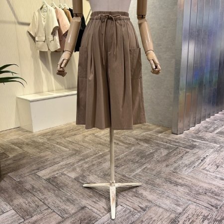 밴딩 포켓 치마 바지