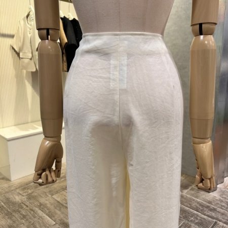 원턱 캐주얼 와이드 팬츠